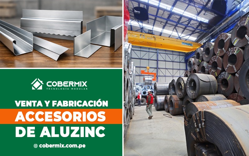 ACCESORIOS DE ALUZINC PARA TERMO MUROS Y TERMO TECHOS